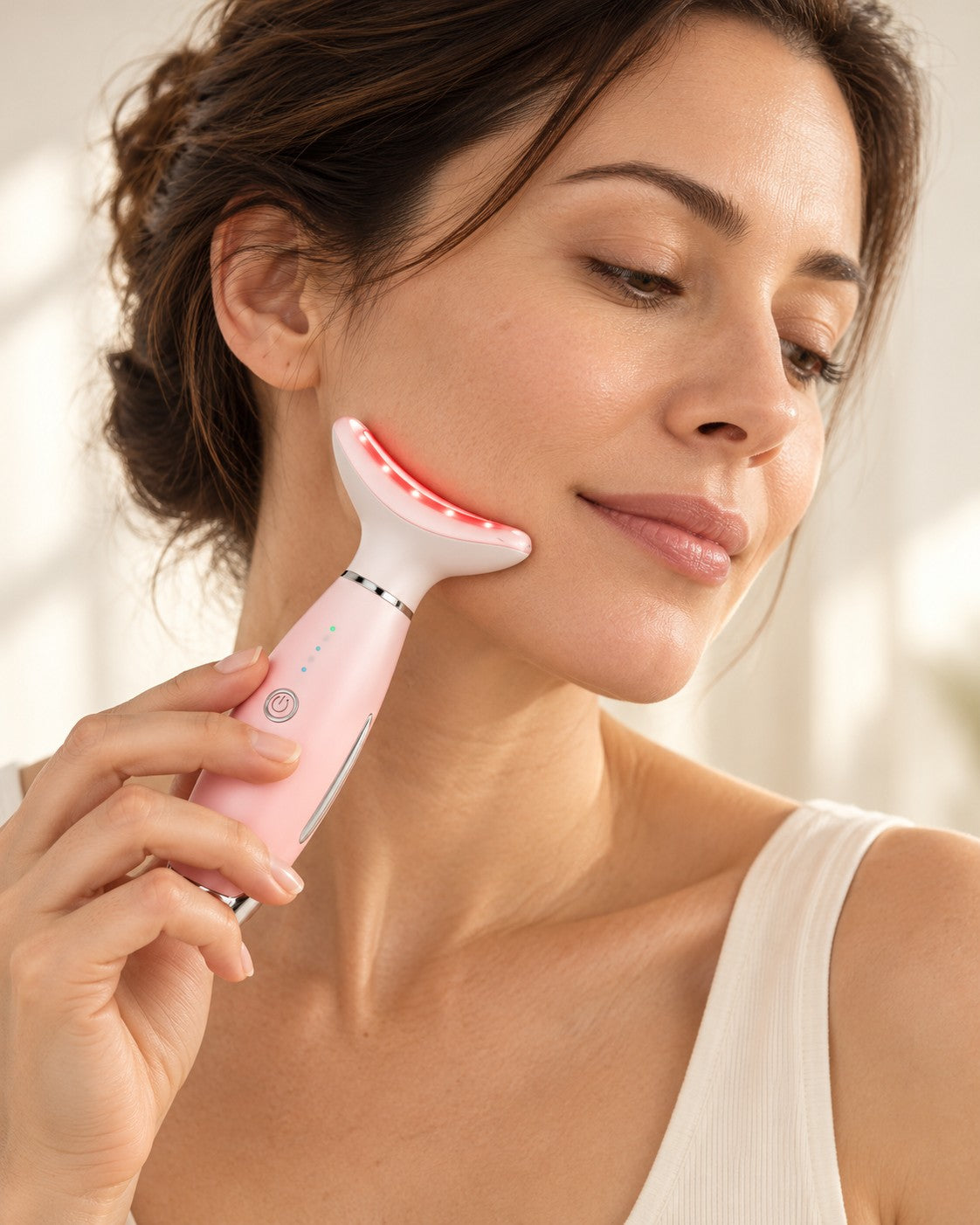 Forma guided along the jawline, illustrative image